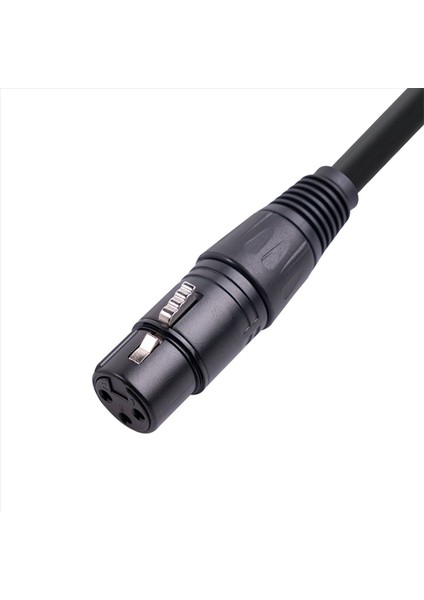 2x Xlr Y -Sprıtter Kablo Xlr Erkek - Çift Xlr Dişi Mikrofon Birleştirici Y Kablo Dengeli Mikrofon Adaptör Yama Kablosu - 50CM (Yurt Dışından)