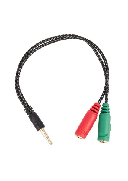 3pcs Kablo Adaptörü 2 Arada 1 Splitter 4 Pole 3 5mm Ses Kulaklık Kulaklığı 2 Dişi Jack Kulaklık Mikrofonu Ses Kablosu 3 Kutup (Yurt Dışından) fiyatları