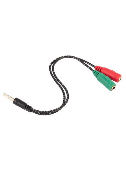 3pcs Kablo Adaptörü 2 Arada 1 Splitter 4 Pole 3 5mm Ses Kulaklık Kulaklığı 2 Dişi Jack Kulaklık Mikrofonu Ses Kablosu 3 Kutup (Yurt Dışından) fırsatları