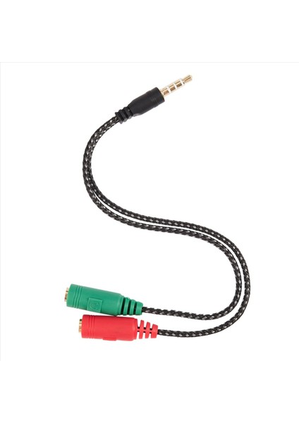 3pcs Kablo Adaptörü 2 Arada 1 Splitter 4 Pole 3 5mm Ses Kulaklık Kulaklığı 2 Dişi Jack Kulaklık Mikrofonu Ses Kablosu 3 Kutup (Yurt Dışından) indirimleri
