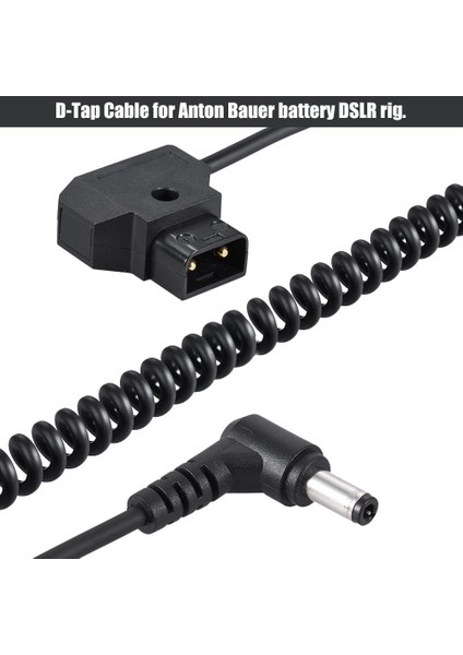 Sarmal 1m/3 28FT D-Tap 2pin Erkek-Dc 5 5 x 2 1mm Adaptör Kablo Uzatma Anton V-Mount Pil Dslr Kafes Teçhizat Güç Kaynağı Için Elastik Hat (Yurt Dışından) fiyatları