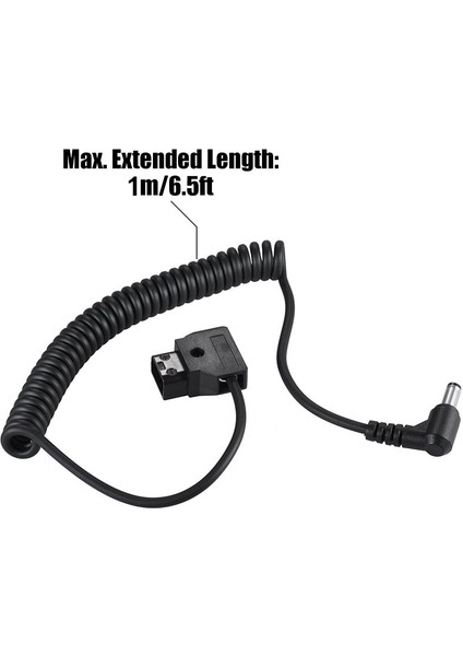 Sarmal 1m/3 28FT D-Tap 2pin Erkek-Dc 5 5 x 2 1mm Adaptör Kablo Uzatma Anton V-Mount Pil Dslr Kafes Teçhizat Güç Kaynağı Için Elastik Hat (Yurt Dışından) modelleri