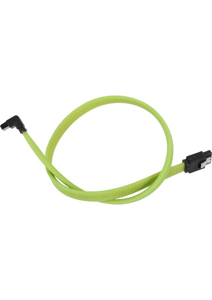 50CM Sata 3 0 Iıı Sata3 7pın Veri Kablosu Diğer Açı 6gb/s SSD Kabloları HDD Sabit Disk Veri Kablosu Naylonlu (Yeşil) (Yurt Dışından) indirimleri