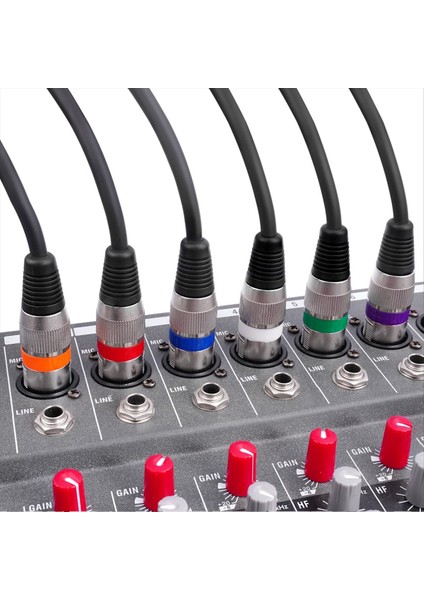 10PCS DMX512 Xlr Kablo Erkek - Kadın Ses Kablosu 3 Pin Dmx Kablosu Mikrofon Karıştırıcı Amplifikatörü 1 5m (Yurt Dışından) fırsatları