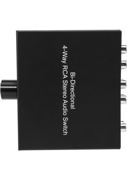 4 Yollu Stereo L /r Ses Kanalı Iki Yönlü Ses Anahtarlayıcı 1&#39 I 4&#39 Ü /4&#39 Ü 1&#39 De Hoparlör Için Ses Anahtarı Ayırıcı (Yurt Dışından) modelleri