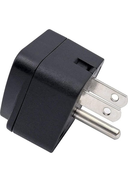 3x Abd Seyahat Fiş Adaptörü Ab/uk/au/ın/cn/jp/asıa/italya/brezilya - Abd&#39 Ye (Tip B) 3 Prong Abd Fişi Şarj Converter Siyah (Yurt Dışından) modelleri