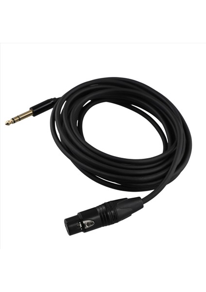 Ses Kablosu 5 Metre Xlr 6 5 Ila Xlr Dişi Ses Kablosu Örgülü 6 35 Üçlü Xlr Dengeli Mikrofon Mikrofon Ses Kablosu (Yurt Dışından)