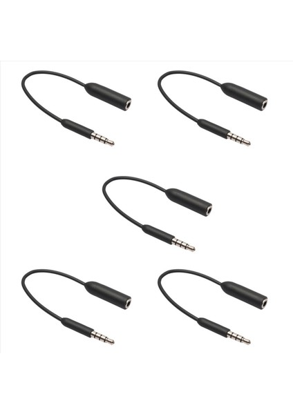 5x 3 5mm Ses Uzatma Kablosu Jack 3 5 Erkek - Kadın Kulaklık Genişletici Akıllı Telefon Kulaklık Için Yüksek Smartphone (Yurt Dışından)
