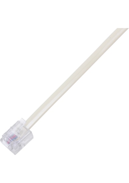 Bej RJ11 6P4C Erkek Fiş 5 Bağlantı Noktasına 6P2C Dişi Soket Telefon Hattı Ayırıcı Adaptörü (Yurt Dışından) fırsatları