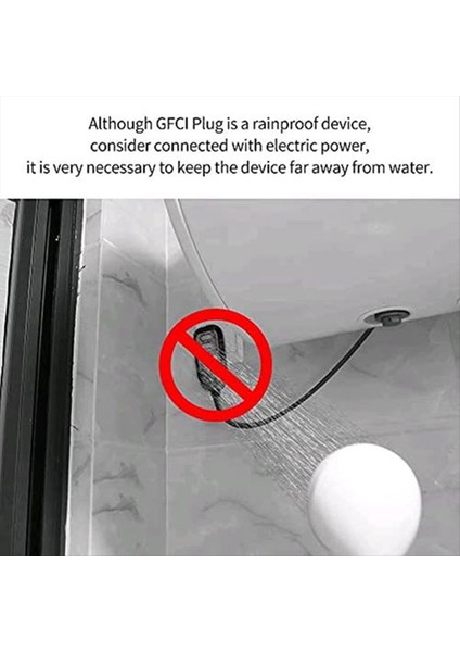 Abd Fişi 2pcs Gfci Fiş Değiştirme 3 Çatal Otomatik Sıfırlama 15AMP Listelenen Toprak Hatası Devre Kesici Adaptör Değiştirme (Yurt Dışından) modelleri