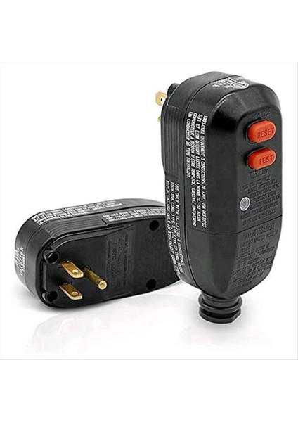 Abd Fişi 2pcs Gfci Fiş Değiştirme 3 Çatal Otomatik Sıfırlama 15AMP Listelenen Toprak Hatası Devre Kesici Adaptör Değiştirme (Yurt Dışından) indirimleri