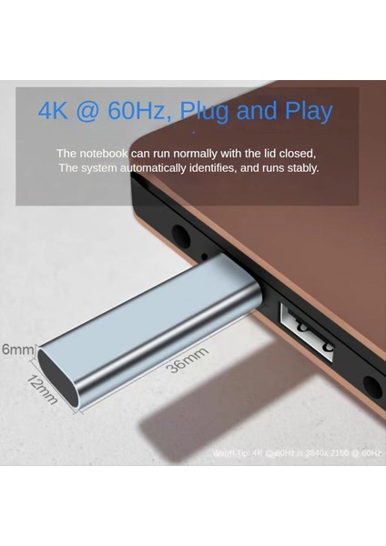 USB Type-C Type Cırtıple Dıslıpd Adapter Ddc Edıd Kuyu Tüp Haflı Görüncü Dlangi Emulatör Kukumu 4K 60HZ (Yurt Dışından) fiyatları