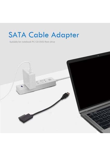USB 3 0 Ila 7+6 13PIN Slimline Sata Dizüstü Bilgisayar Cd/dvd Rom Optik Sürücü Adaptör Kablosu (Yurt Dışından) fırsatları