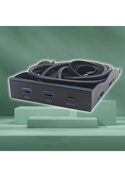 Usb3 2 Gen2 Tip-C 3 5 Inç Disket Ön Panel 2 Bağlantı Noktası Usb3 2 + 1 Bağlantı Noktası Usb3 2 3 5 Inç Disket Sürücü Bölmesi Için 20GBPS Tip 20GBPS (Yurt Dışından) indirimleri