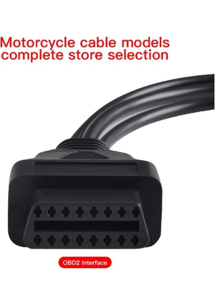 Yamaha Için Motosiklet 3pin 4pin ve Honda 6pin Obd2 Diagnostics Connector Cable Yamaha Motosiklet Obd Uzatma Kablosu (Yurt Dışından) indirimleri