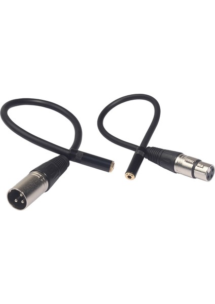 2 Pcs 0 3m Tel 3 Pin Xlr Stereo Ses Adaptör Mikrofon Adaptör Kablosu 1 Adet Dişi - 3 5mm Trs 1/8 Inç Dişi ve 1 Adet Erkek Ila 3 5mm Dişi (Yurt Dışından) modelleri