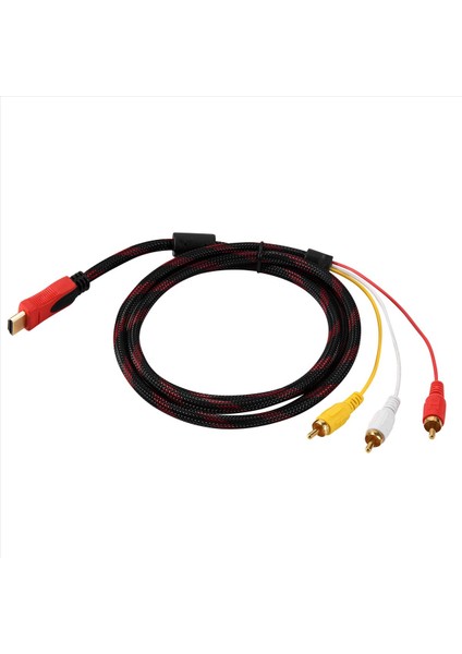 HDMI Erkek - Rca Video Ses Av Kablosu Adaptörü Ps3 Ps4 Için Xbox One Wii Için En Yeni (Yurt Dışından) fiyatları