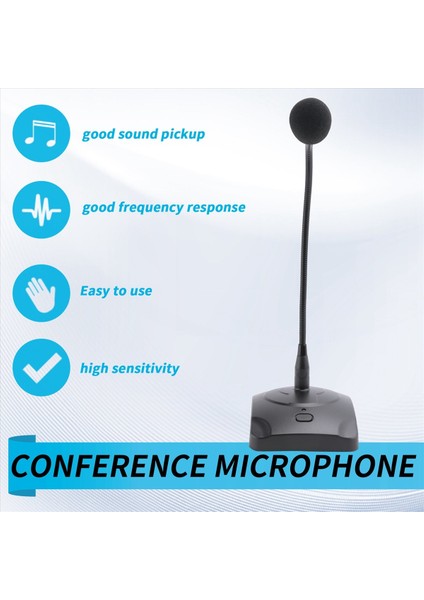 QR-501 Kablolu Konferans Mikrofonu Ofis Toplantısı Giya Kayıt Mikrofon Kondenser Mikrofon (Yurt Dışından) fırsatları