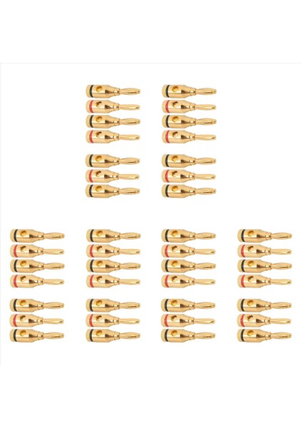 21 Çift Hoparlör Kablosu Için Vidalı Muz Fişleri (Yurt Dışından) fiyatları