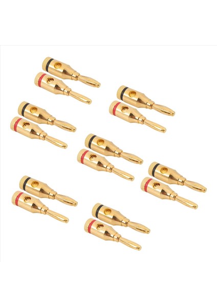 21 Çift Hoparlör Kablosu Için Vidalı Muz Fişleri (Yurt Dışından) modelleri