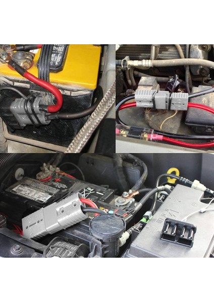 4 Adet Hızlı Bağlantı Fişi 175A 600V Pil Hızlı Konektör Güç Fişi Vinç Bağlantısı Gri Maksimum 1AWG Tel Için (Yurt Dışından) modelleri