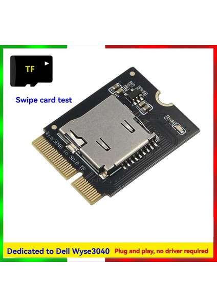 Dell Wyse 3040 - Sdı0 Tf Adaptörü Için Ngff E-Key Kablosuz Lan - Tf Kart Adaptörü (Yurt Dışından) fiyatları