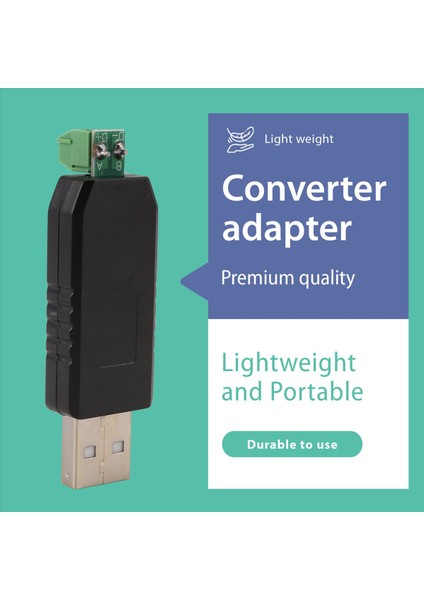 2x Pc USB-RS485 RS-485 Arayüz Dönüştürücü Seri Adaptör Uyumlu + Plc (Yurt Dışından) fırsatları