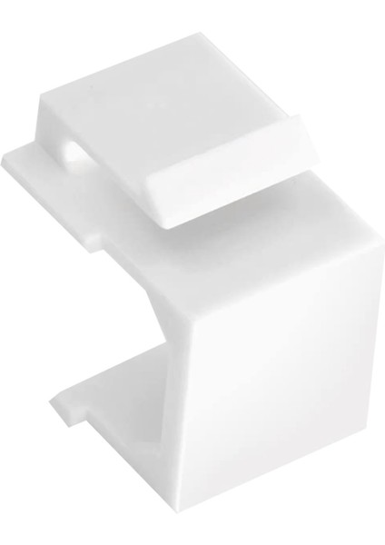 Keystone Duvar Plakası ve Yama Paneli Için 30 Paketli Boş Keystone Jack Ekleri - Beyaz (Yurt Dışından)