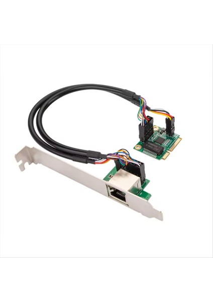 Mini Pcıe 2.5gb Ethernet Kartı 2.5gbase-T Gigabit Ağ Adaptörü 1 Bağlantı Noktası 2500MBPS RJ45 Lan Denetleyici Kartı (Yurt Dışından)