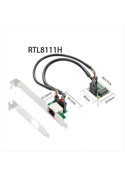 Mini Pcıe 2.5gb Ethernet Kartı 2.5gbase-T Gigabit Ağ Adaptörü 1 Bağlantı Noktası 2500MBPS RJ45 Lan Denetleyici Kartı (Yurt Dışından) fırsatları