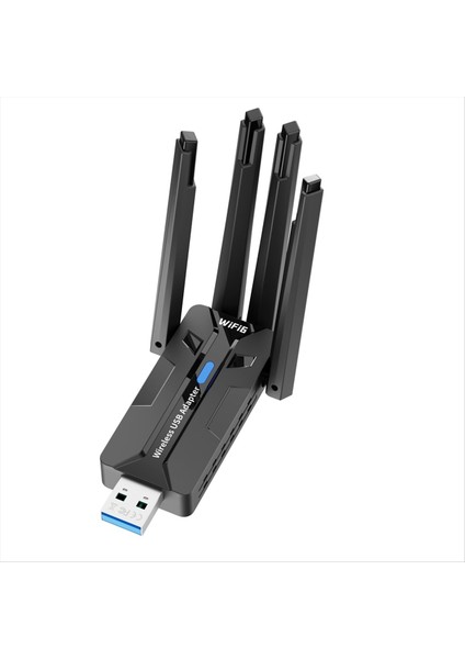 1800MBPS Wifi6 Kart Adaptörü Usb3 0 AX1800 Kablosuz Lan Alıcısı 2 4ghz 5ghz Dual Band 4 x Antenli (Yurt Dışından) modelleri
