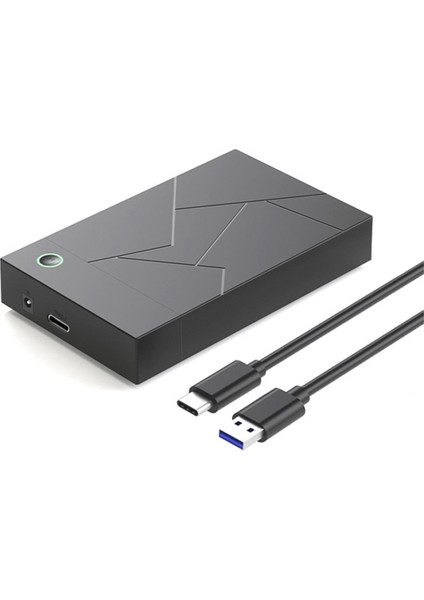3 5 Inç HDD Kutusu Sata USB 3 1 Tip C Adaptör Harici Sabit Sürücü Muhafazası Için 2 5 &quot 3 5&quot SSD Disk HDD Kutusu Ab Fışı (Yurt Dışından)
