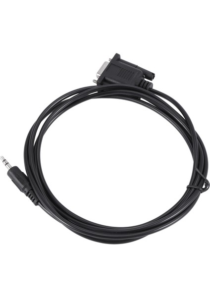 2x Db9 9 Pin VGA Dişi Kablosu Db 9 Dişi Ila Trs 3 5mm (1/8in) Trs Stereo Erkek Seri Veri Kablosu-6 Ayak (Yurt Dışından) modelleri
