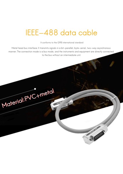 1m IE488 Gpıb Veri Kablosu Endüstriyel Sınıfı Iletim Kablosu Terminali Pcı Endüstriyel Kontrol Kablosu (Yurt Dışından) fırsatları