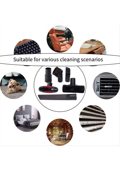 Fırça Kafası Memesi ile 32 / 35MM Adaptör Yedek Parçaları Aralık Toz Toplayıcı Elektrikli Süpürge Yedek Ek Parçaları (Yurt Dışından) fiyatları