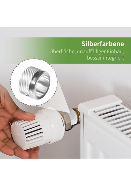 2&#39 Li Paket Isıtma Vanası Adaptörü Radyatör Vanası Termostat Kafası Şeritler ile Radyatör Termostatı Ra Adaptörü - M30 x 15 (Yurt Dışından) fiyatları