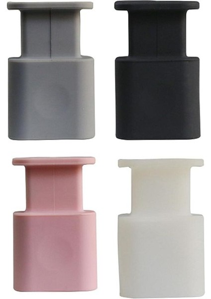 2&#39 De 1 Kordon Organizatör ve Silikon Şarj Cihazı Koruyucusu 20W/18W Veri Kablosu Sarıcı Kırpma Koruma Koruma Kablosu Depolama 4 Pcs (Yurt Dışından)