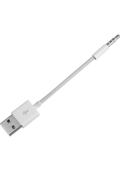 Ipod Shuffle Veri Kablosu Için Uygun USB Mp3 Şarjı 3 4 5 6 7 Nesil Şarj Cihazı (Yurt Dışından)