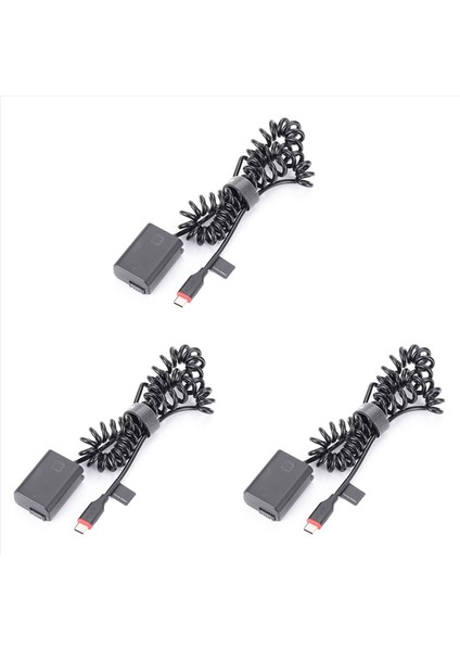 3x NP-FW50 Kumyala Pil Dc So-Ny Alpha A6400 ILCE-6400 6500 6300 6000 5100 5000 Kamera Için AC-PW20 AC-PW20 (Yurt Dışından)