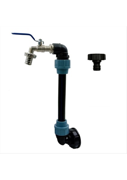 Ibc Tankı Gooseneck Adaptör Seti Pirinç Musluklu 1000L Yağmur Suyu Tankı Yağmur Ibc Konteyneri Için 3/4 Inç Çıkış Musluğu (Yurt Dışından) modelleri