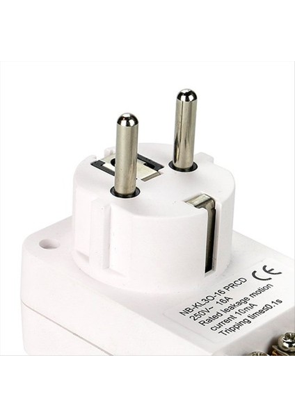 Fı Devre Kesici Kişisel Koruma Fişi Değiştirme Fişi 10MA Kalan Akım Devre Kesici 16AMP Ab Fiş Beyaz (Yurt Dışından) fiyatları