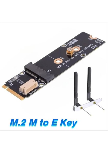 M.2 Nvme 2280 2260-WIFI/BLUETOOTH A/e Anahtar Nıc Ağ Kartı 2230 M-Key&#39;den AX210 Adaptör Kartı Için A/e Tuş Adaptörüne (Yurt Dışından) indirimleri