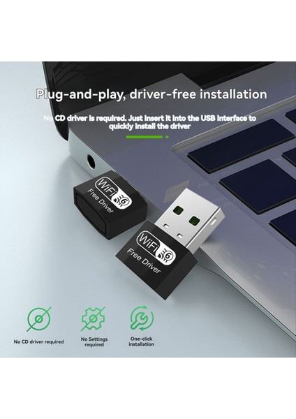 AX300 Mini USB Wifi 6 Dongle 2.4ghz Kablosuz Ağ Kartı Wifi Lan Adaptör Sürücüsü Pc Dizüstü Bilgisayar Windows 7 10 11 (Yurt Dışından) modelleri