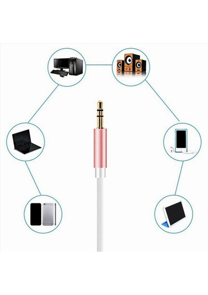 Iphone5 ve Üst Modeller ve Ipad-Rose Altın Için 3 5 mm Aux Kablosuna Kadar Araba Elması Için iPhone Aux Aux Cord Aux Aux Kablosu (Yurt Dışından) indirimleri