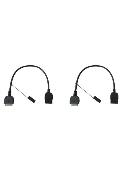2x Yeni Siyah Aux Giriş Arayüzü Kablo Bağlantı Noktası Infiniti Nissan Ipod 284H2-ZT50A (Yurt Dışından)