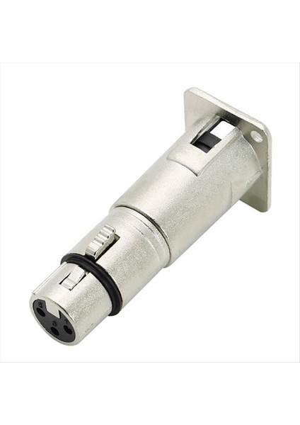 Ses Bağlantısı Dönüştürücü Için Üç Çekirdekli D Tipi Metal Soket Xlr Montaj Taban Xlr Erkek-Xlr Kadına (Yurt Dışından)