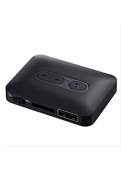 Bluetooth 5 4 Ses Alıcı Verici Desteği USB U-Disk/tf Kart Aux Stereo Hifi Kayıpsız Müzik Kablosuz Adaptör (Yurt Dışından)