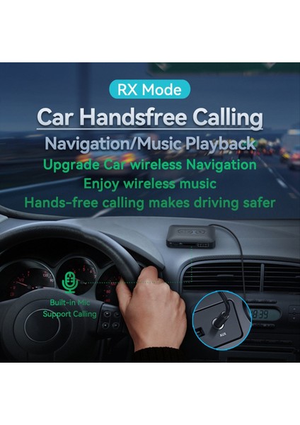 Bluetooth 5 4 Ses Alıcı Verici Desteği USB U-Disk/tf Kart Aux Stereo Hifi Kayıpsız Müzik Kablosuz Adaptör (Yurt Dışından) indirimleri