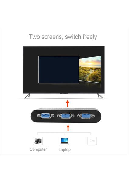 2&#39 Den 1 Out VGA Anahtarlayıcı Ayrıcı Anahtarı Video Dönüştürücü Adaptör Hd Projektör Ekran Pc Tv Dizüstü Bilgisayar Için Video Ekran (Yurt Dışından) indirimleri