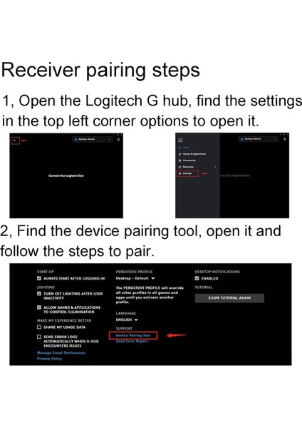 Logitech G913 Tkl Kablosuz Fare Için USB Dongle Fare Alıcı Adaptörü Değiştirme (Yurt Dışından) fiyatları
